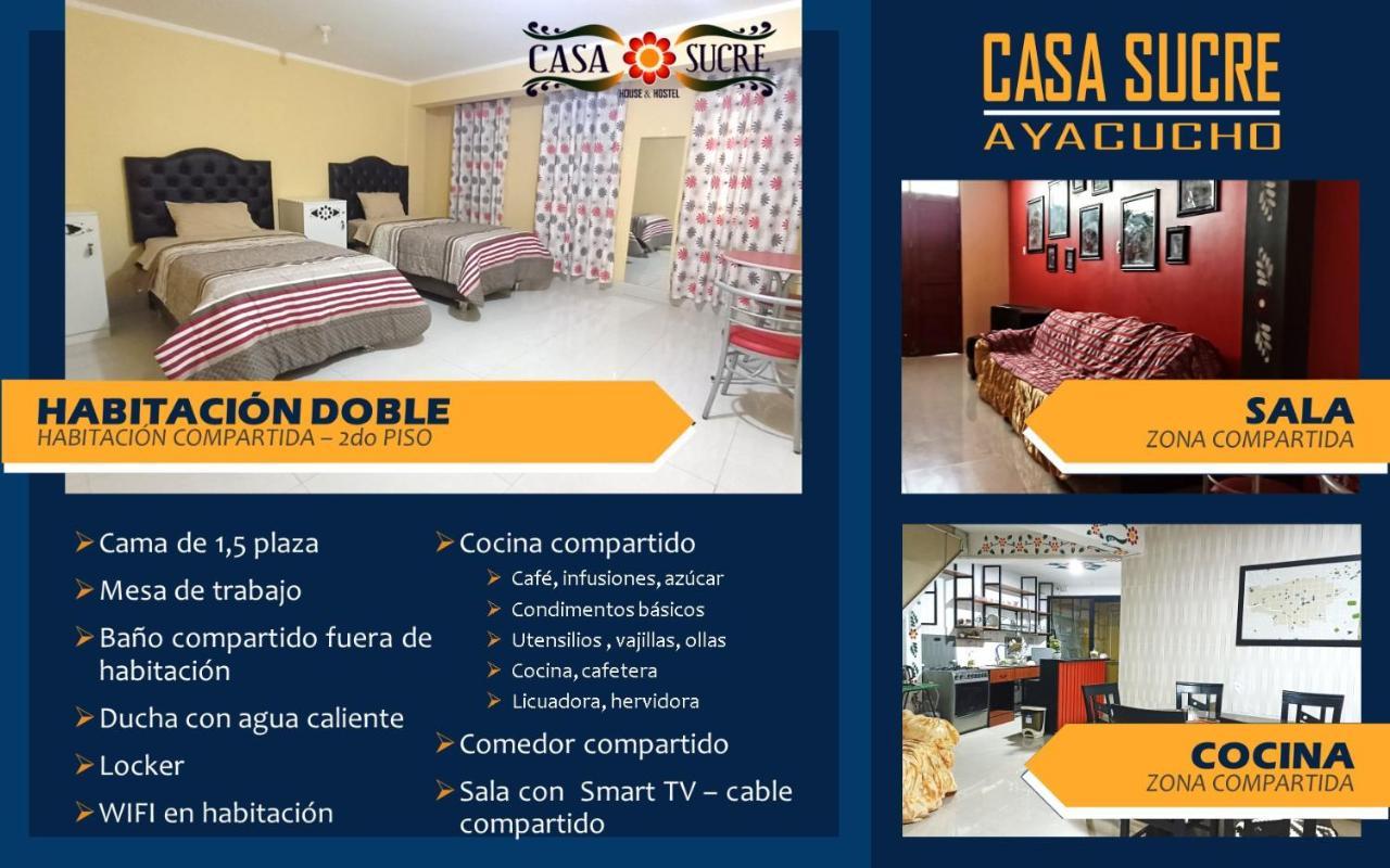 Casa Sucre Hostel Ayacucho Exterior photo
